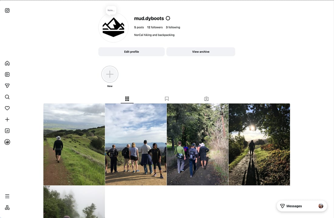 Instagram grid